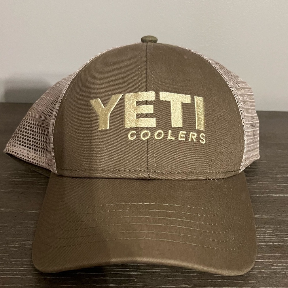 Brown Yeti Hat - worn once!